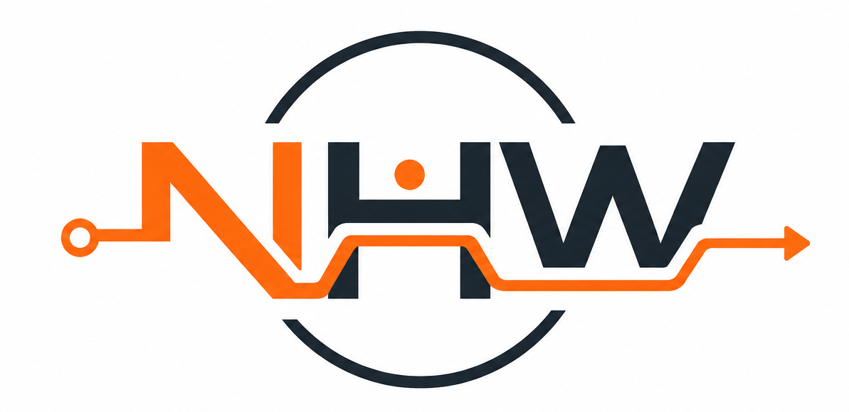 No Human Welcome logo